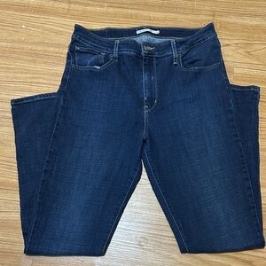 Dark Indigo Women's Straight Leg Jeans